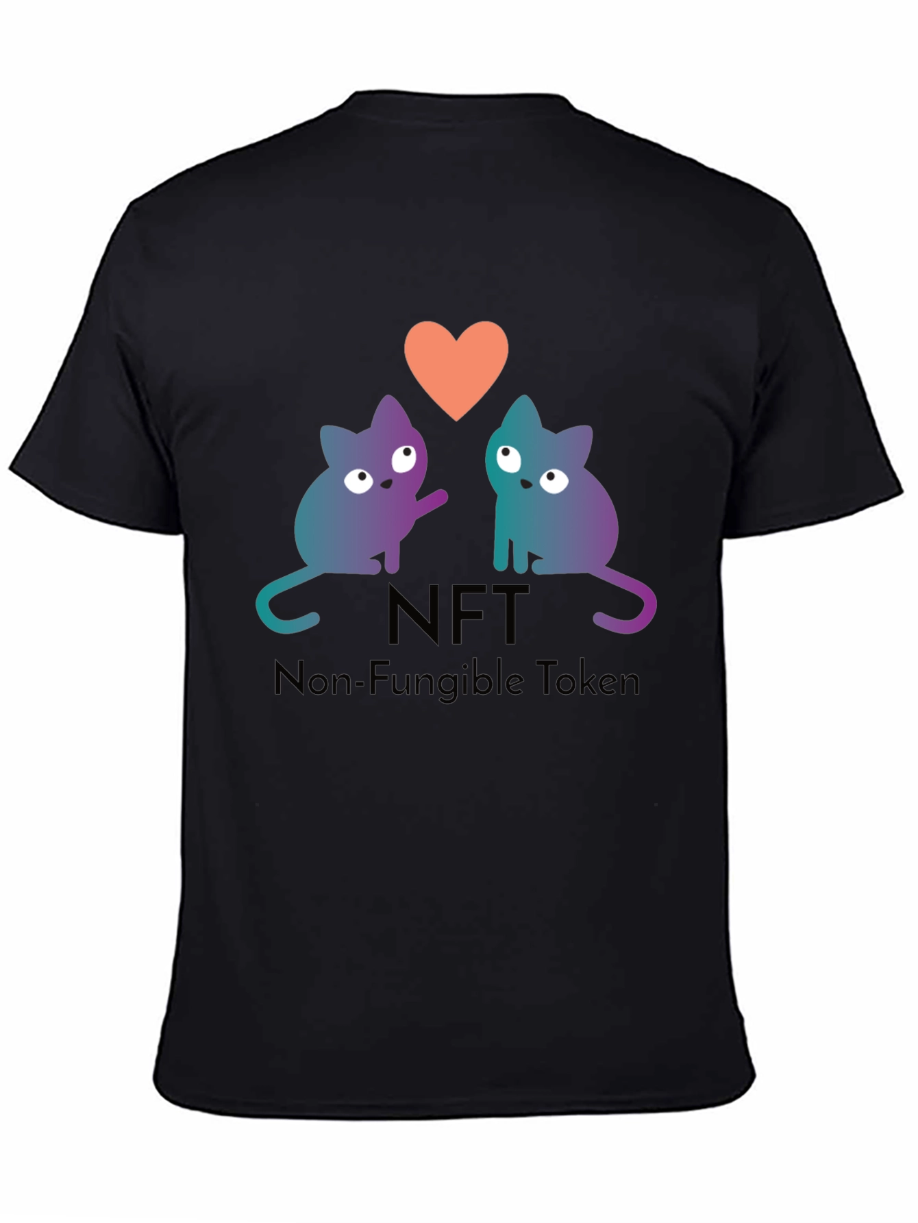 NFT Cat Lover T-Shirt - Non-Fungible Token Tee
