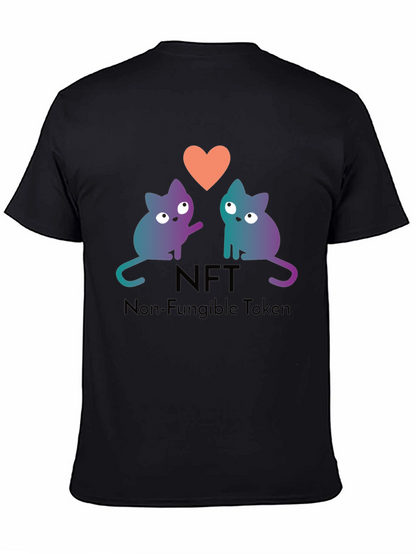 NFT Cat Lover T-Shirt - Non-Fungible Token Tee