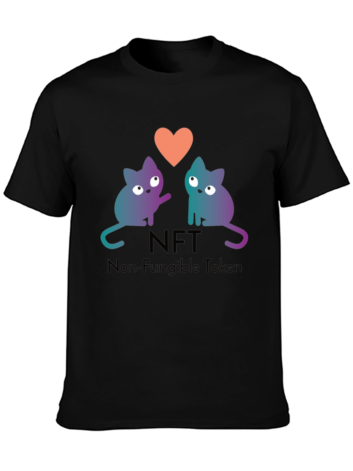 NFT Cat Lover T-Shirt - Non-Fungible Token Tee