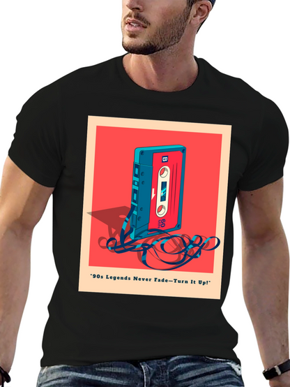 Retro Cassette Tape Graphic Tee