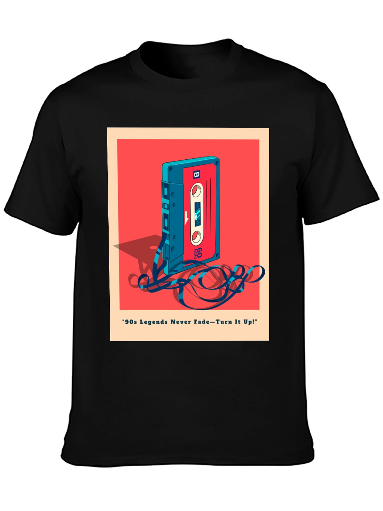 Retro Cassette Tape Graphic Tee