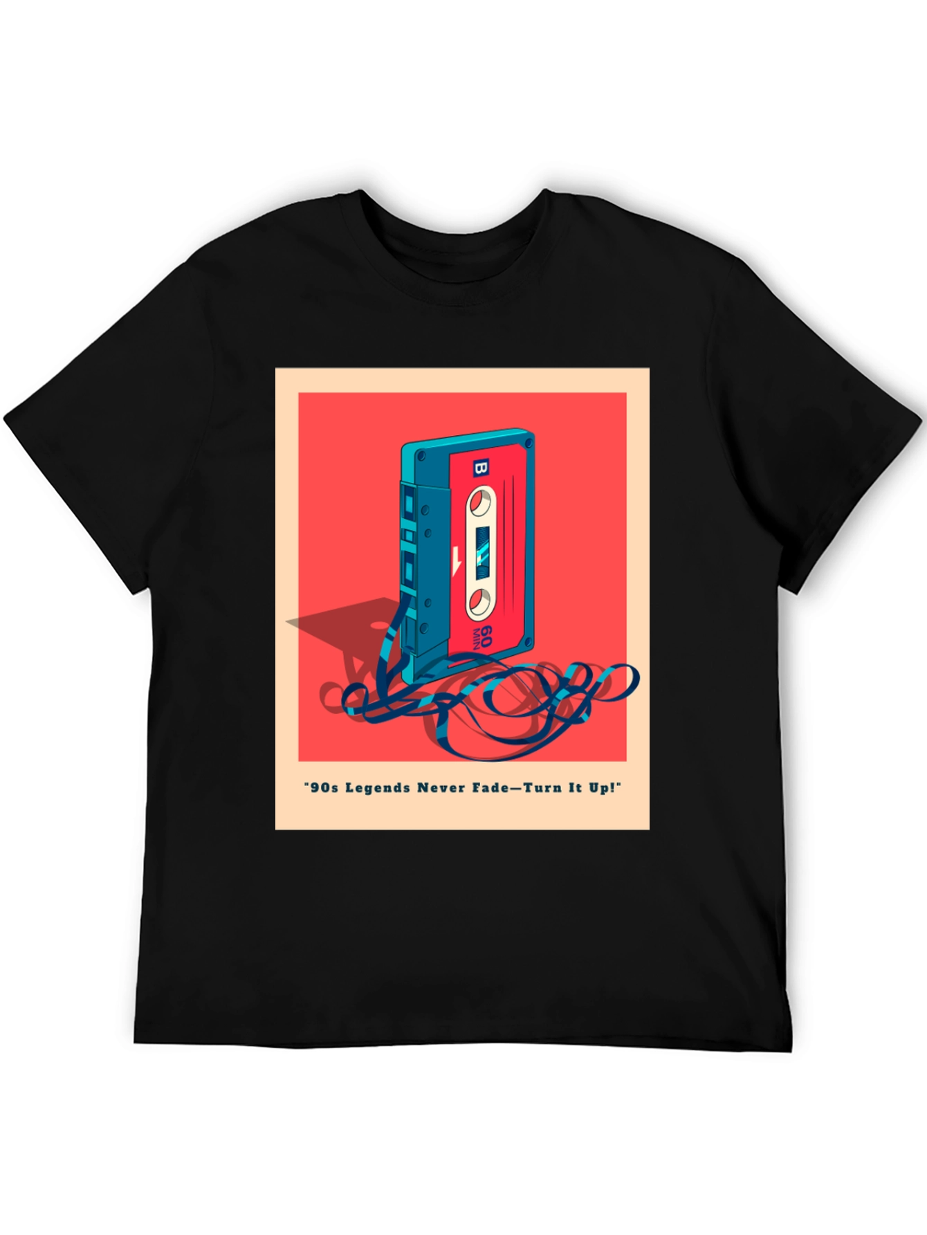 Retro Cassette Tape Graphic Tee