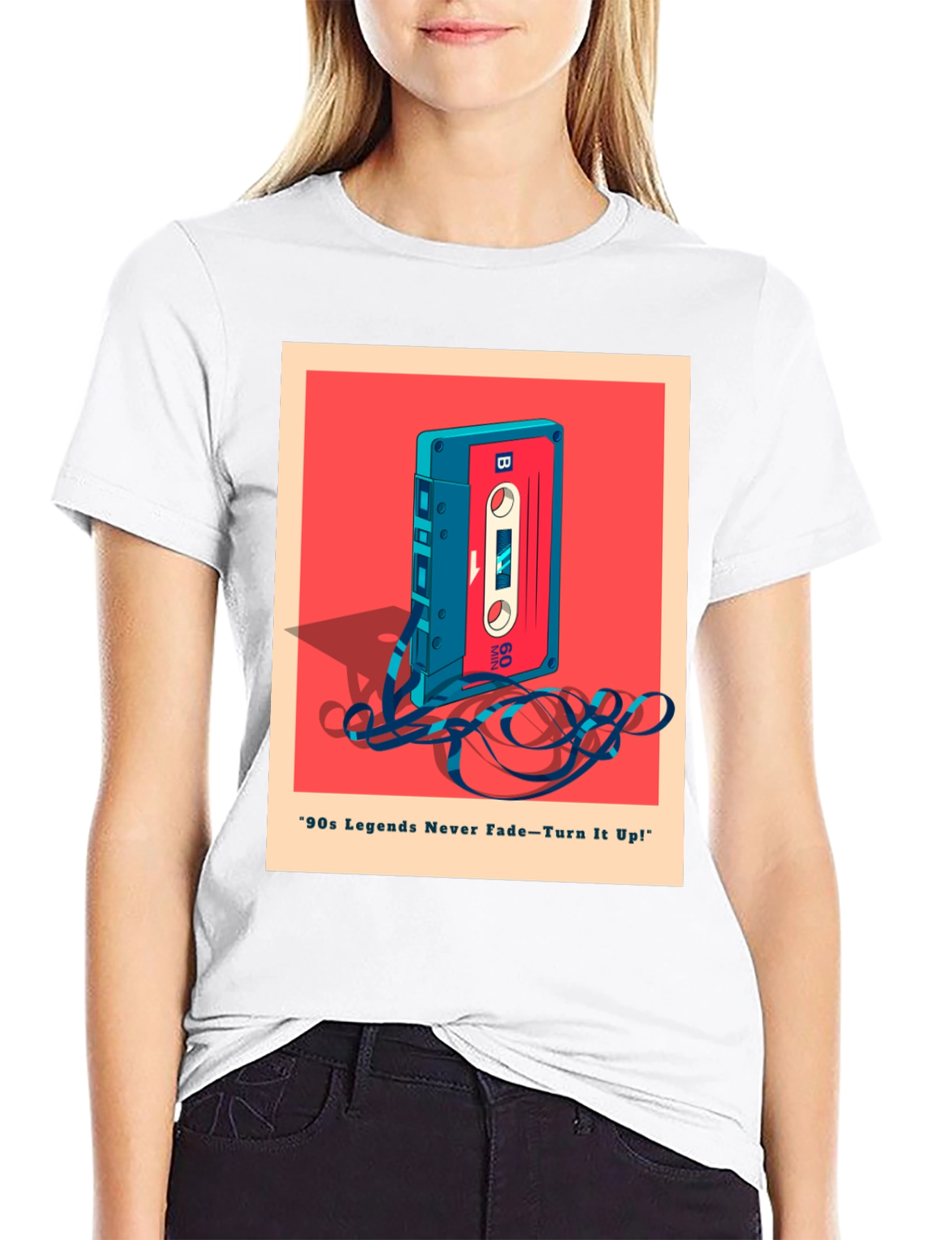 Retro Cassette Tape Graphic Tee