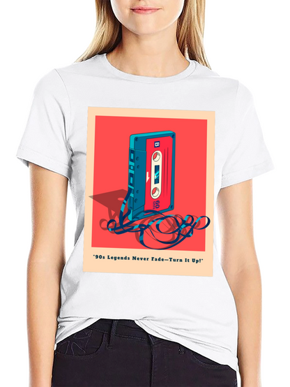 Retro Cassette Tape Graphic Tee