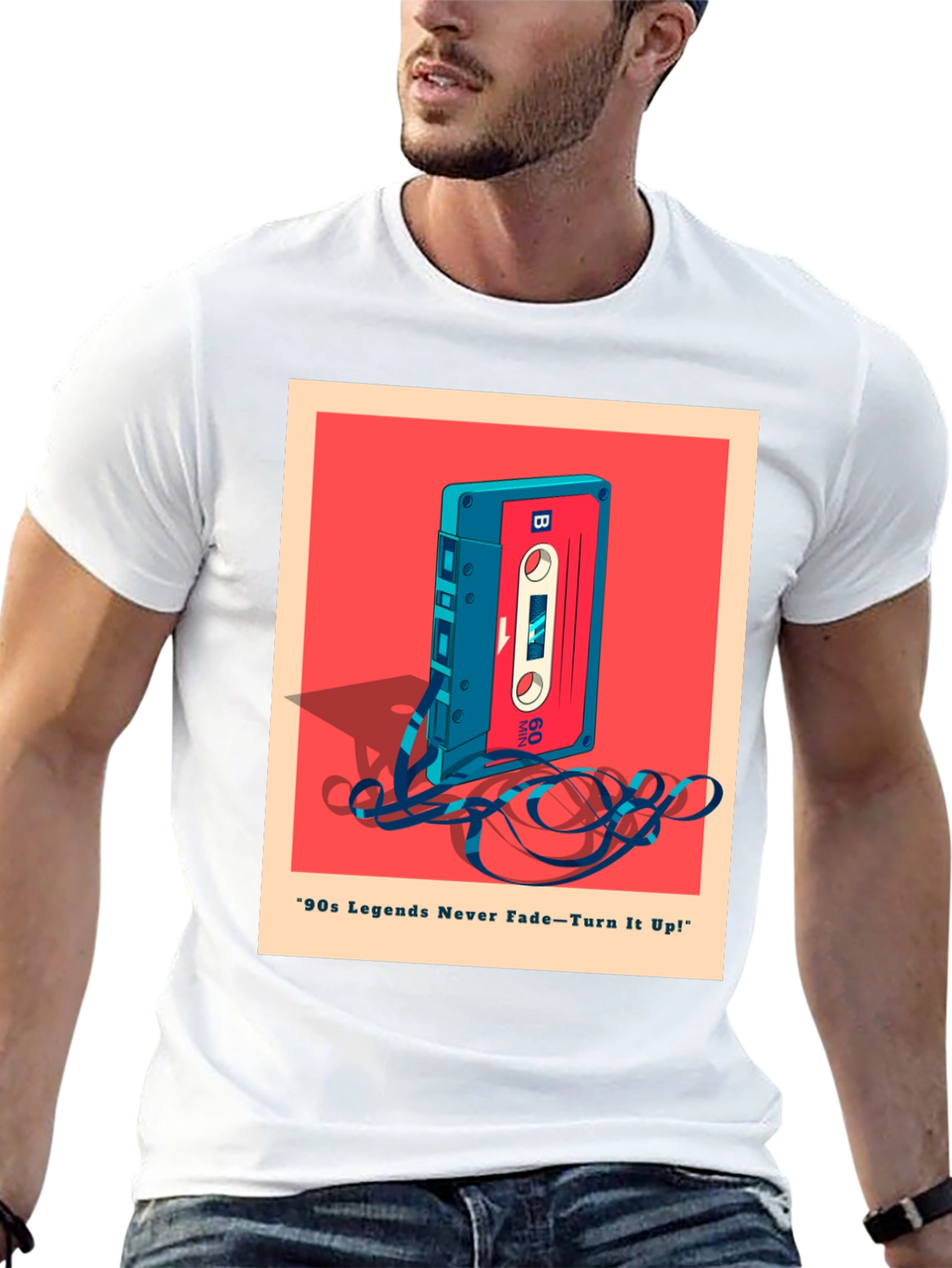 Retro Cassette Tape Graphic Tee