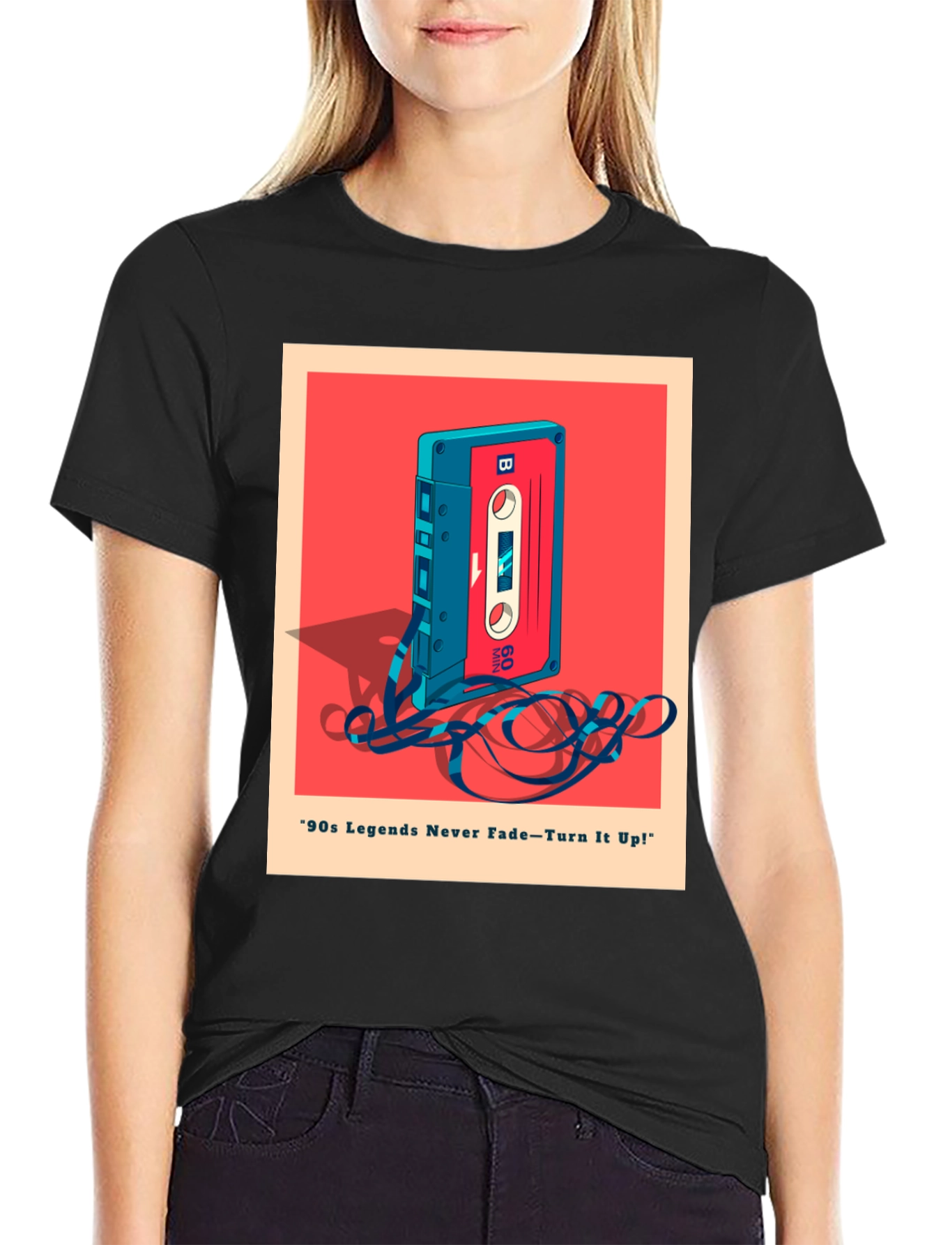 Retro Cassette Tape Graphic Tee