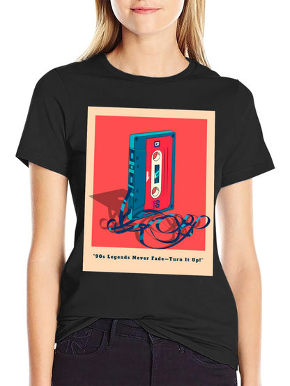 Retro Cassette Tape Graphic Tee