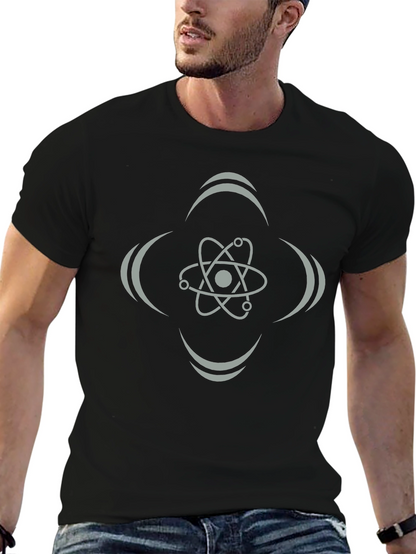Atom Graphic Tee - Black Science T-Shirt