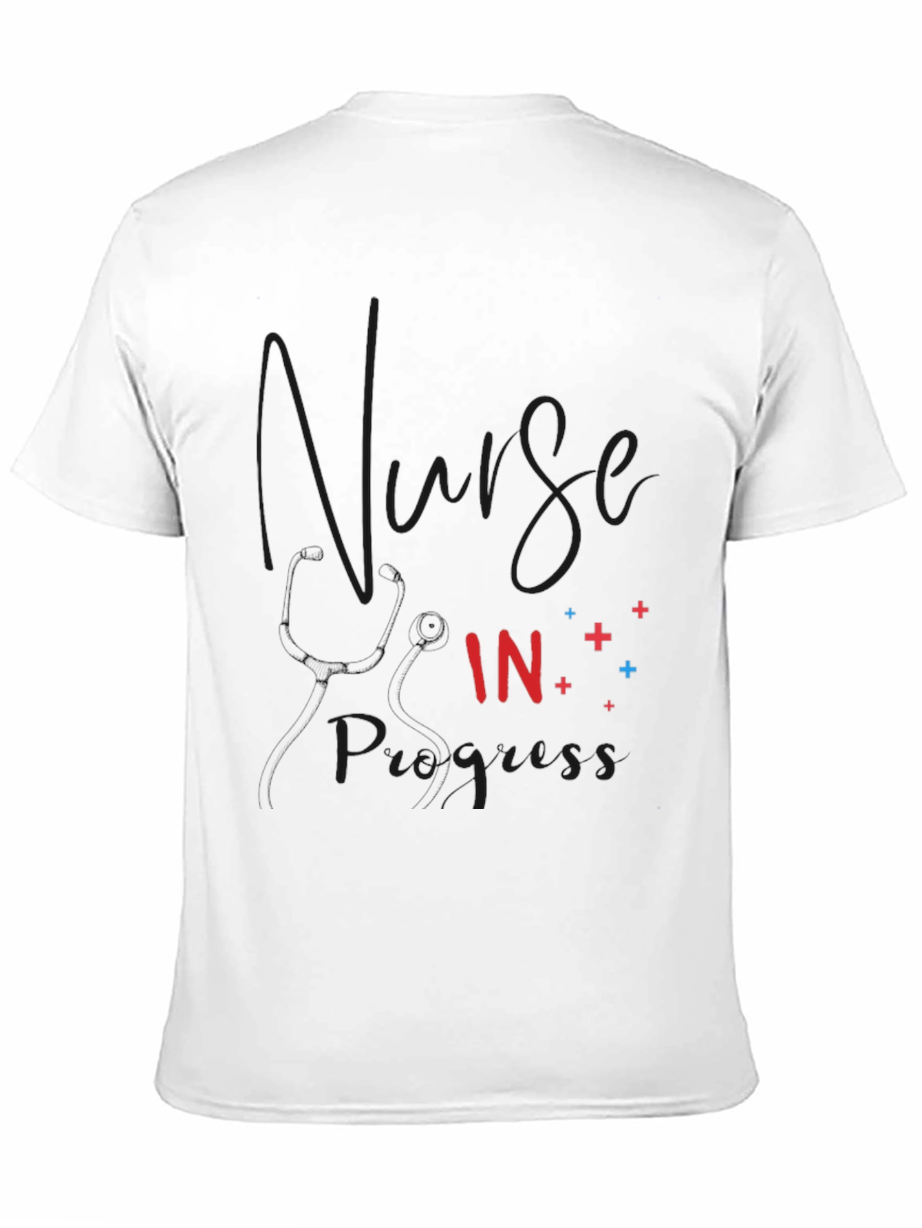 Nurse in Progress Black T-Shirt