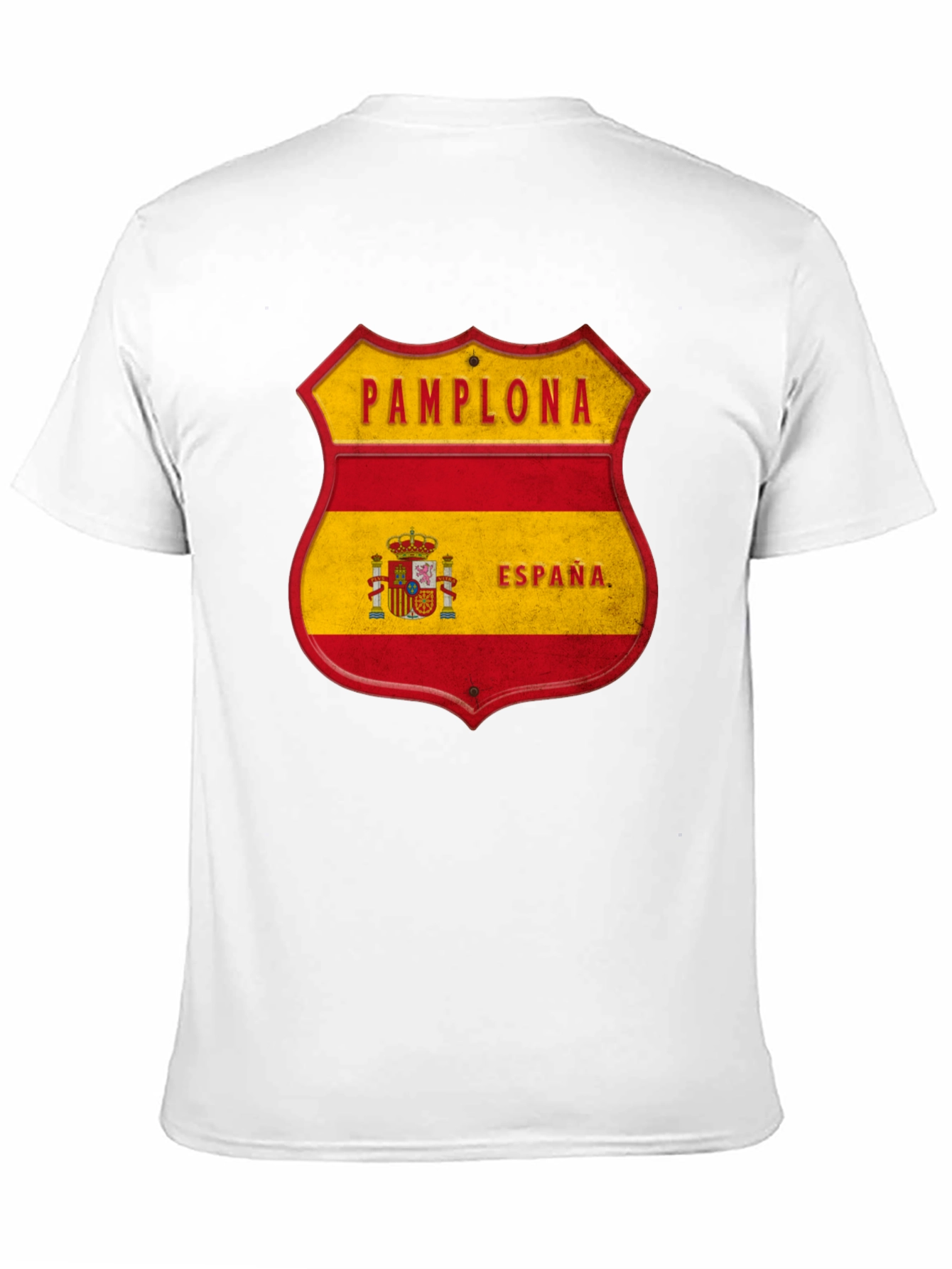 Pamplona Espana Shield T-Shirt