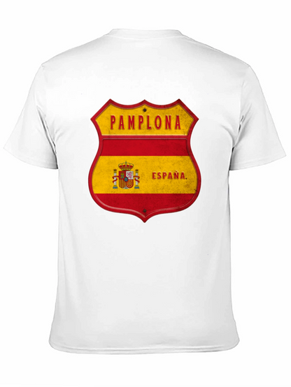 Pamplona Espana Shield T-Shirt