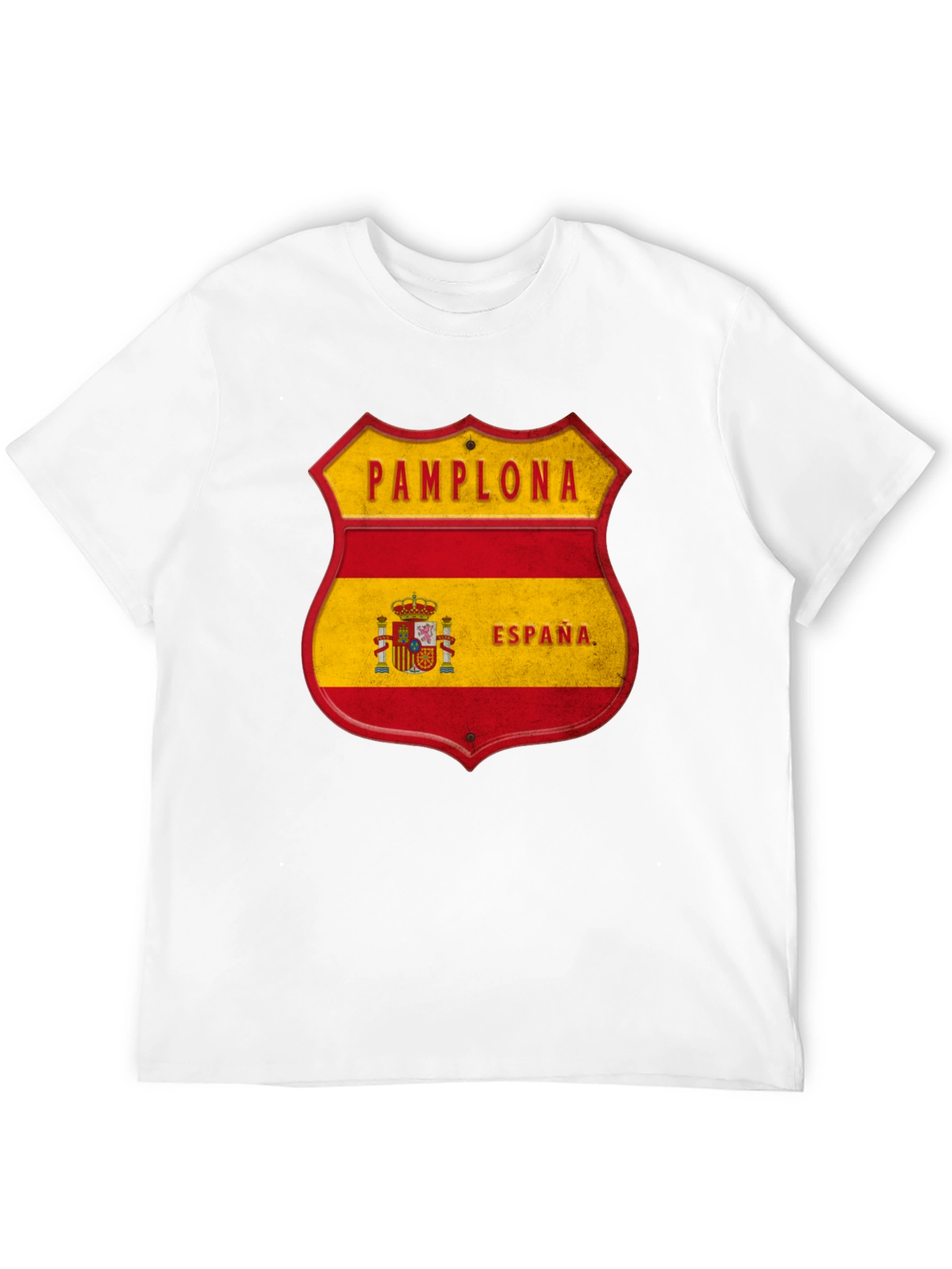 Pamplona Espana Shield T-Shirt