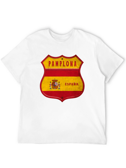 Pamplona Espana Shield T-Shirt