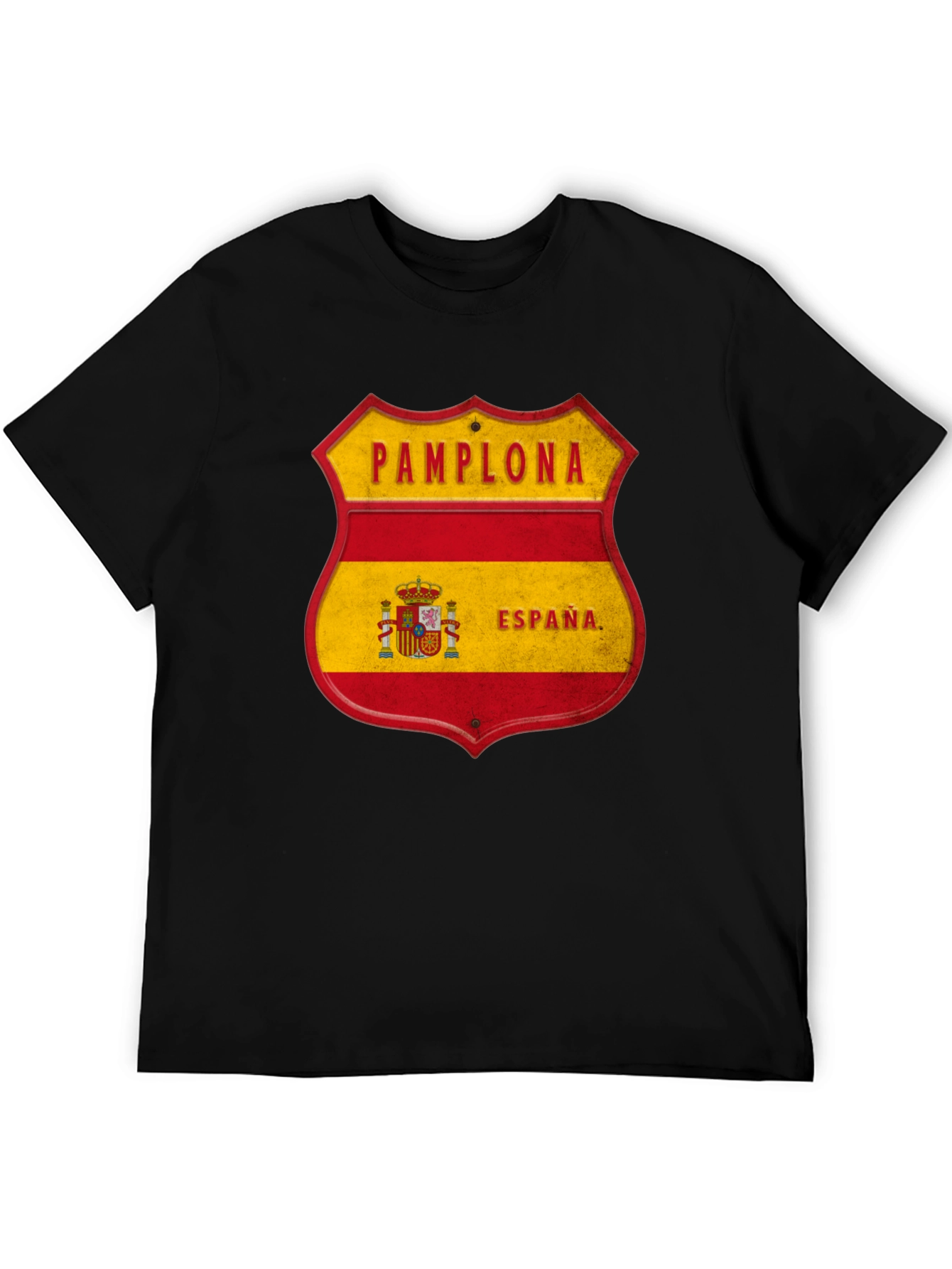 Pamplona Espana Shield T-Shirt