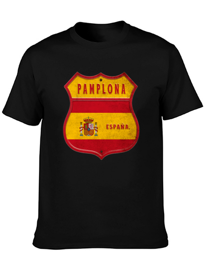 Pamplona Espana Shield T-Shirt