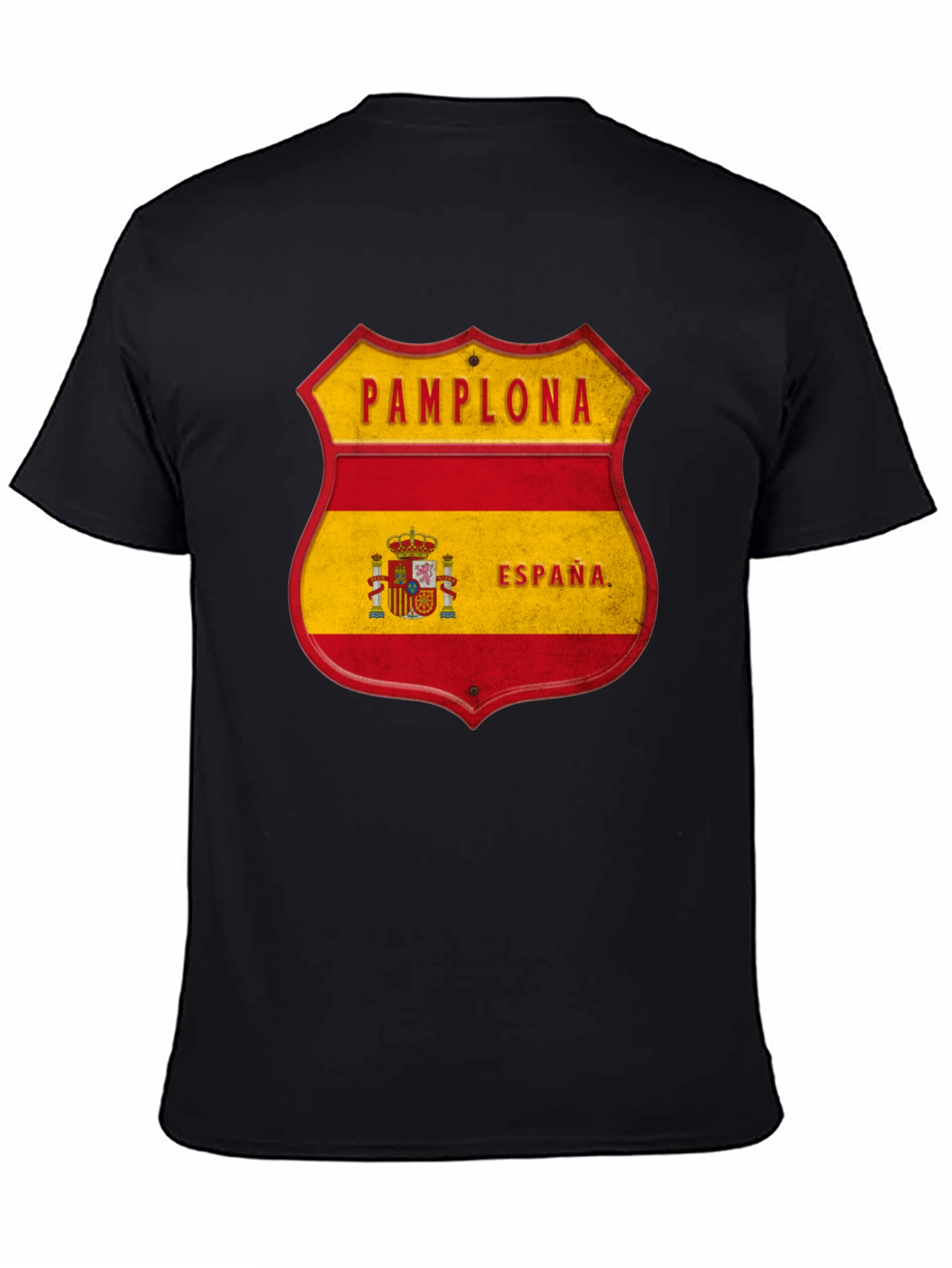 Pamplona Espana Shield T-Shirt