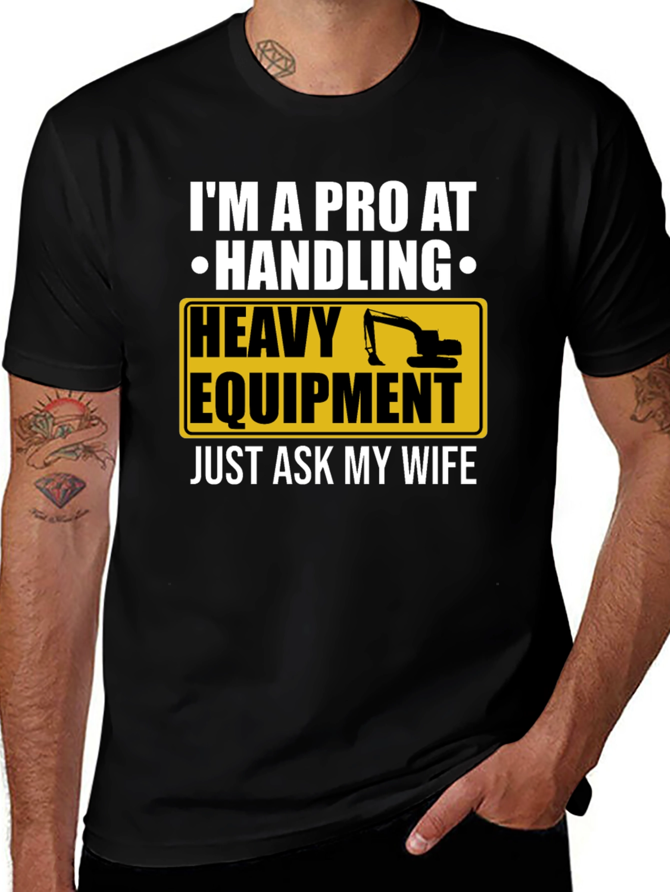 Pro Heavy Equipment Operator T-Shirt