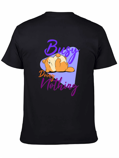 Busy Doing Nothing Graphic Tee