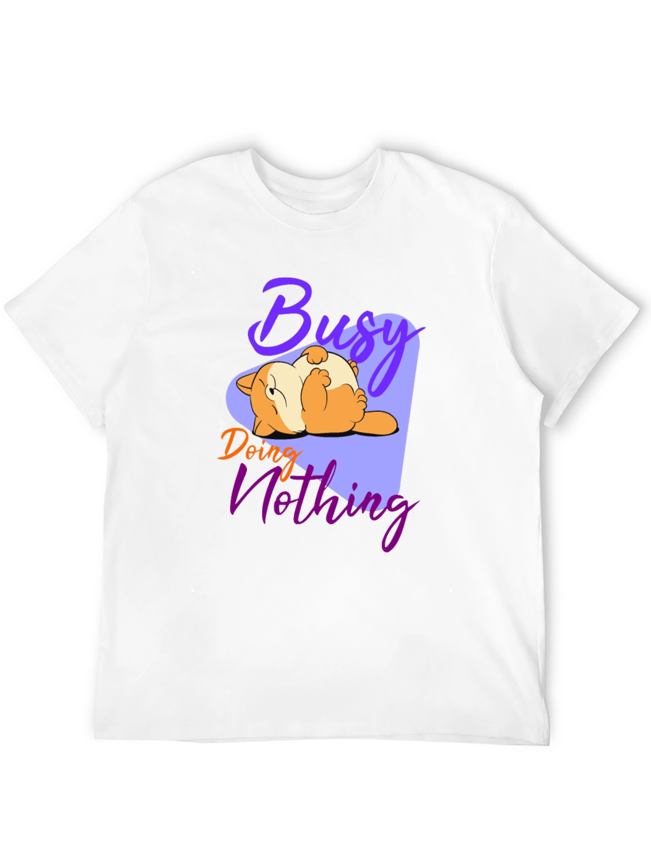 Busy Doing Nothing Graphic Tee
