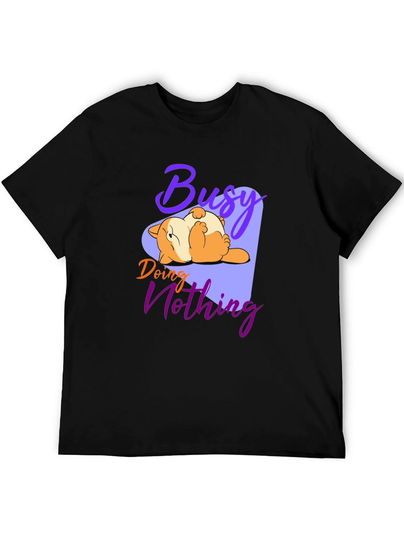 Busy Doing Nothing Graphic Tee