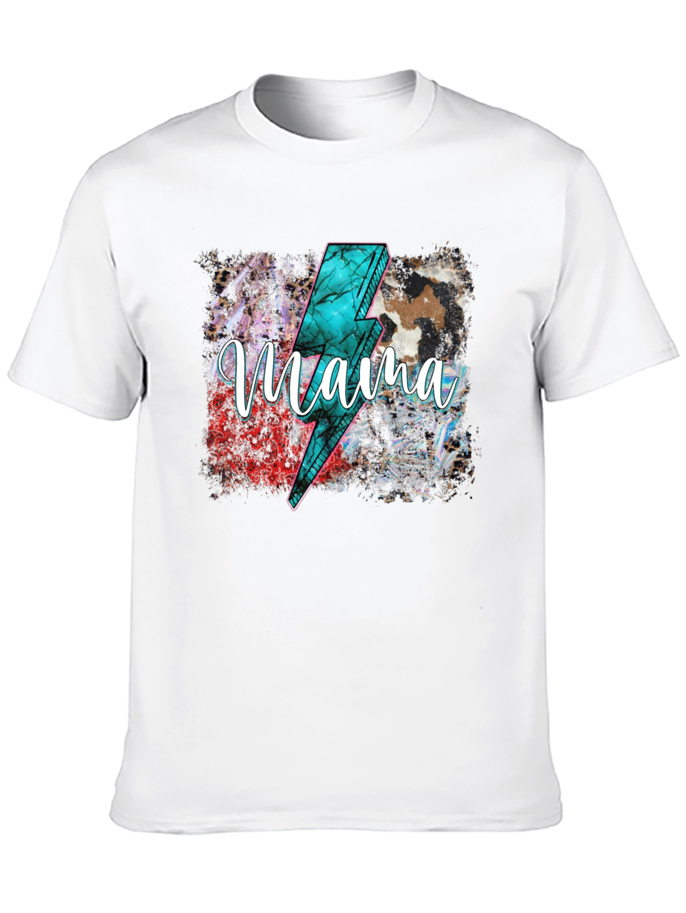 Mama Lightning Bolt Graphic Tee