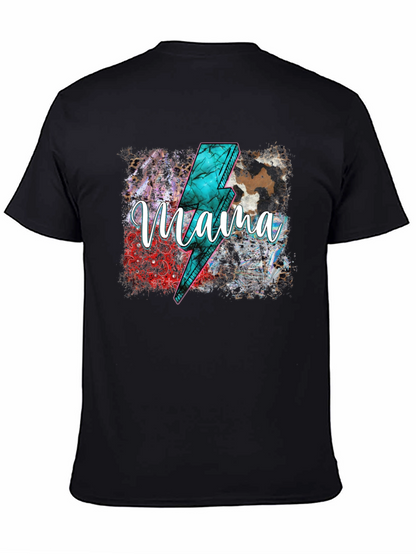 Mama Lightning Bolt Graphic Tee