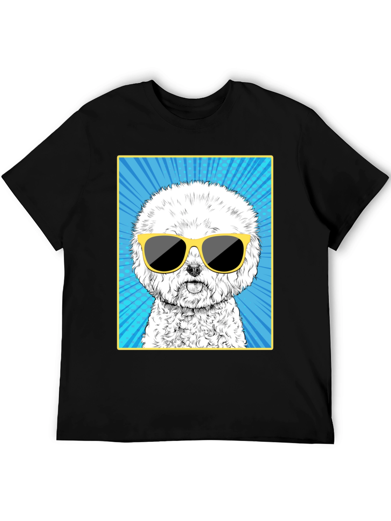 Cool Dog Graphic Tee - Unisex Cotton T-Shirt