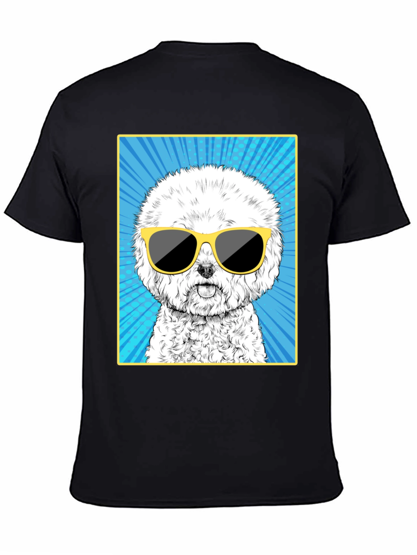 Cool Dog Graphic Tee - Unisex Cotton T-Shirt
