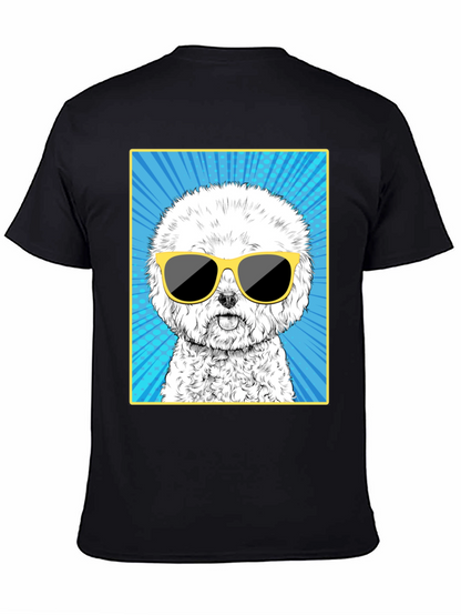 Cool Dog Graphic Tee - Unisex Cotton T-Shirt