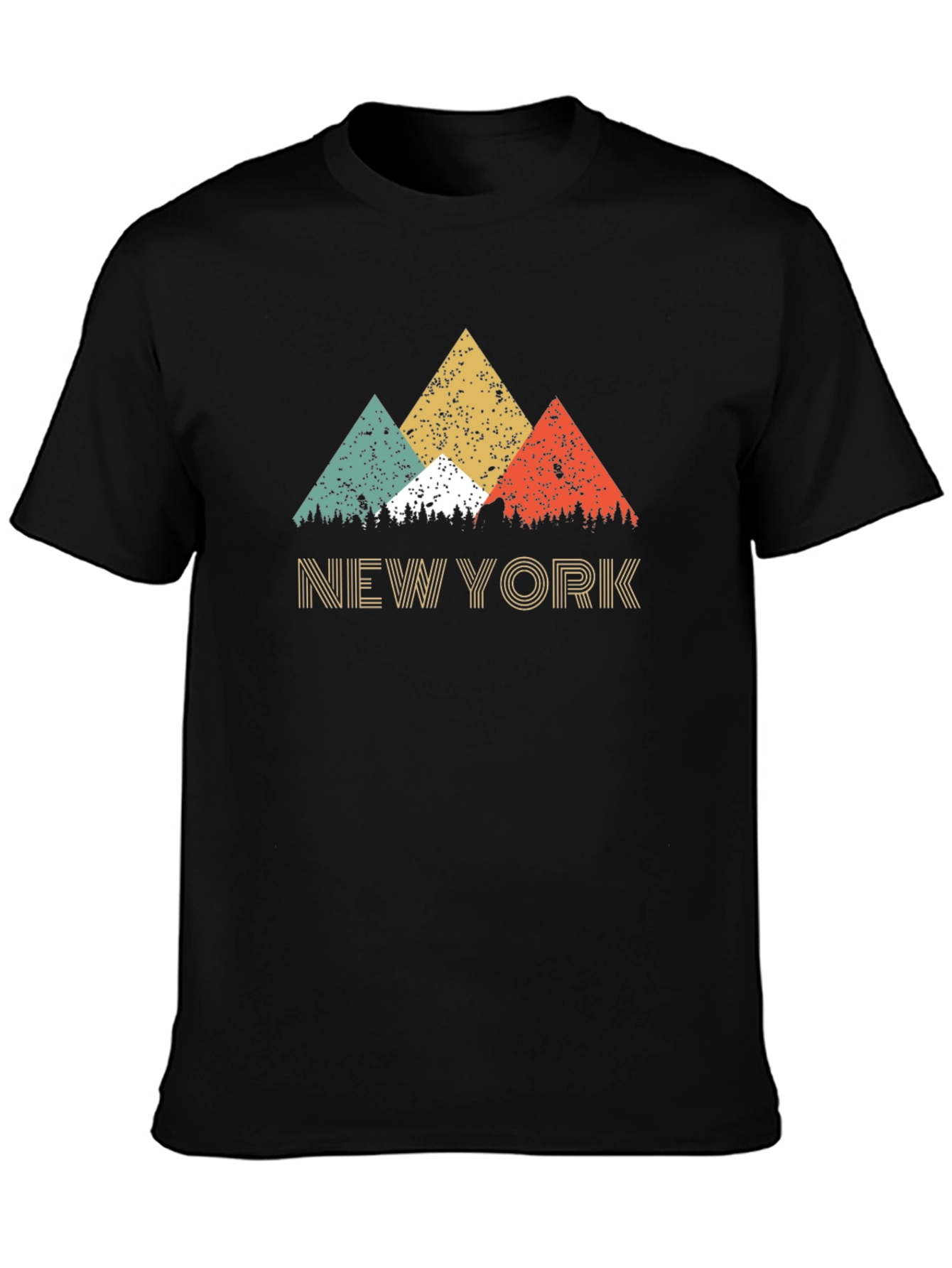 Retro New York Mountain Graphic Tee