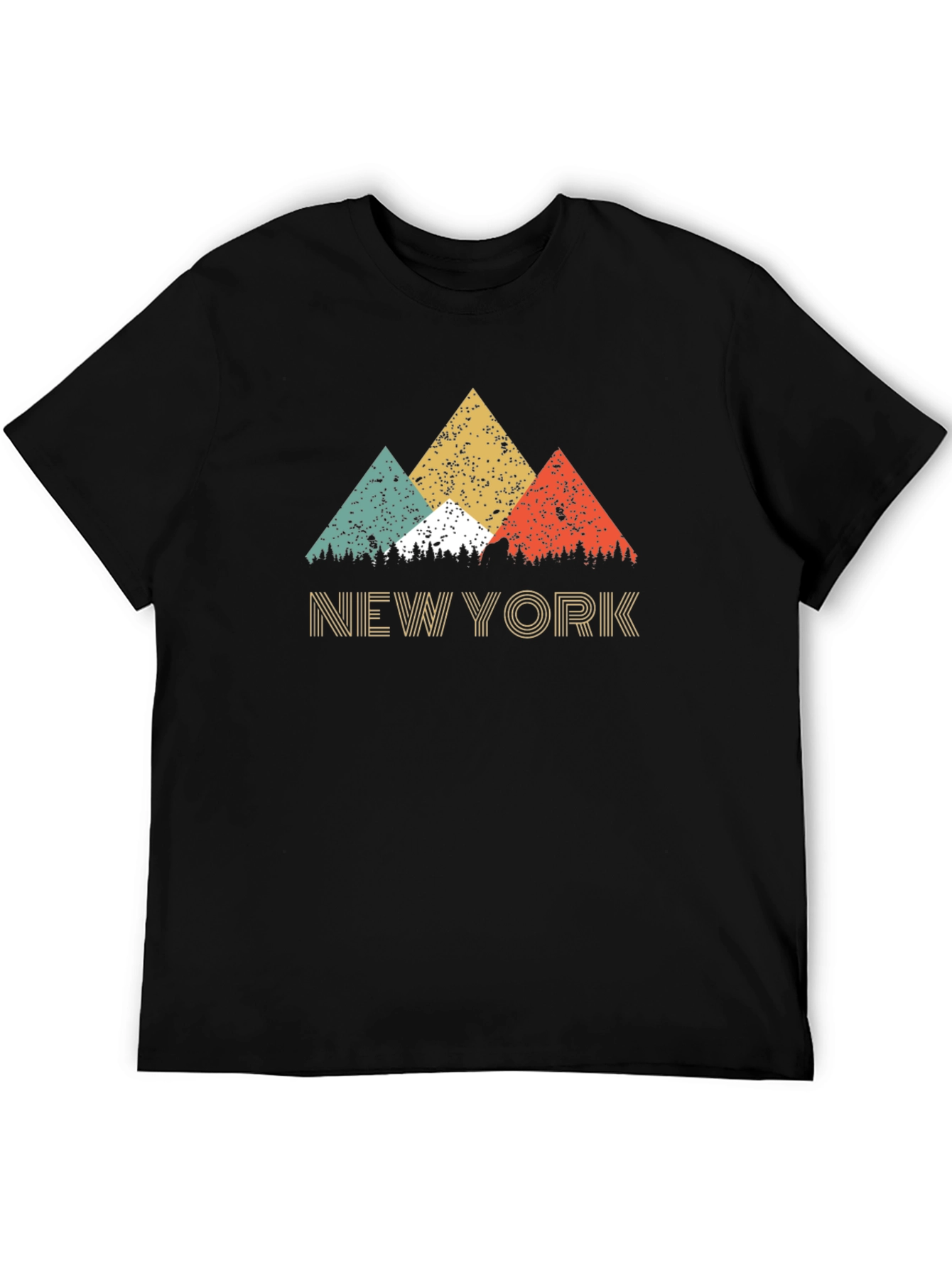 Retro New York Mountain Graphic Tee