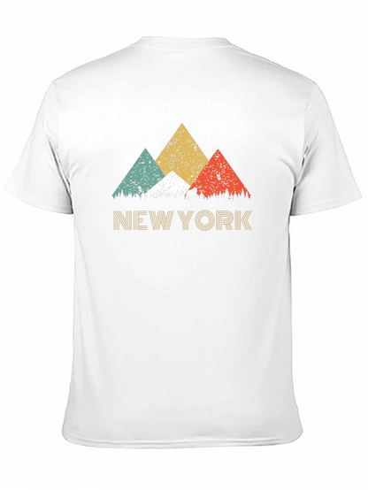 Retro New York Mountain Graphic Tee