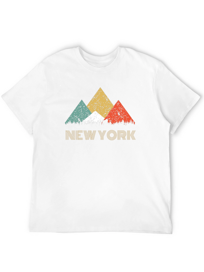 Retro New York Mountain Graphic Tee