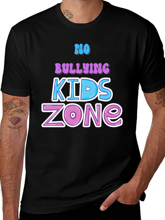 No Bullying Kids Zone Graphic Tee