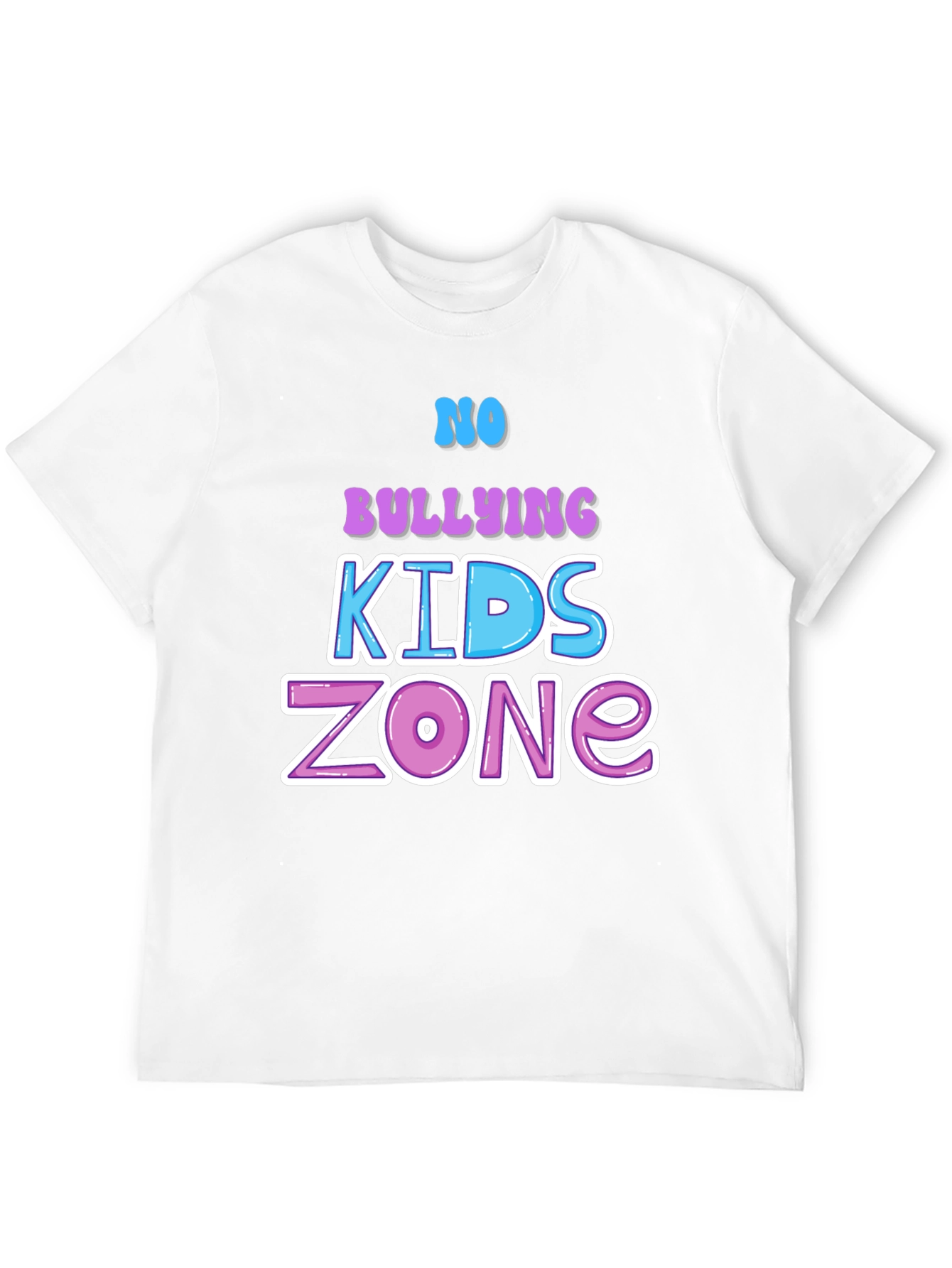 No Bullying Kids Zone Graphic Tee