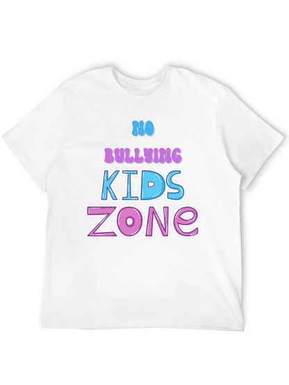 No Bullying Kids Zone Graphic Tee