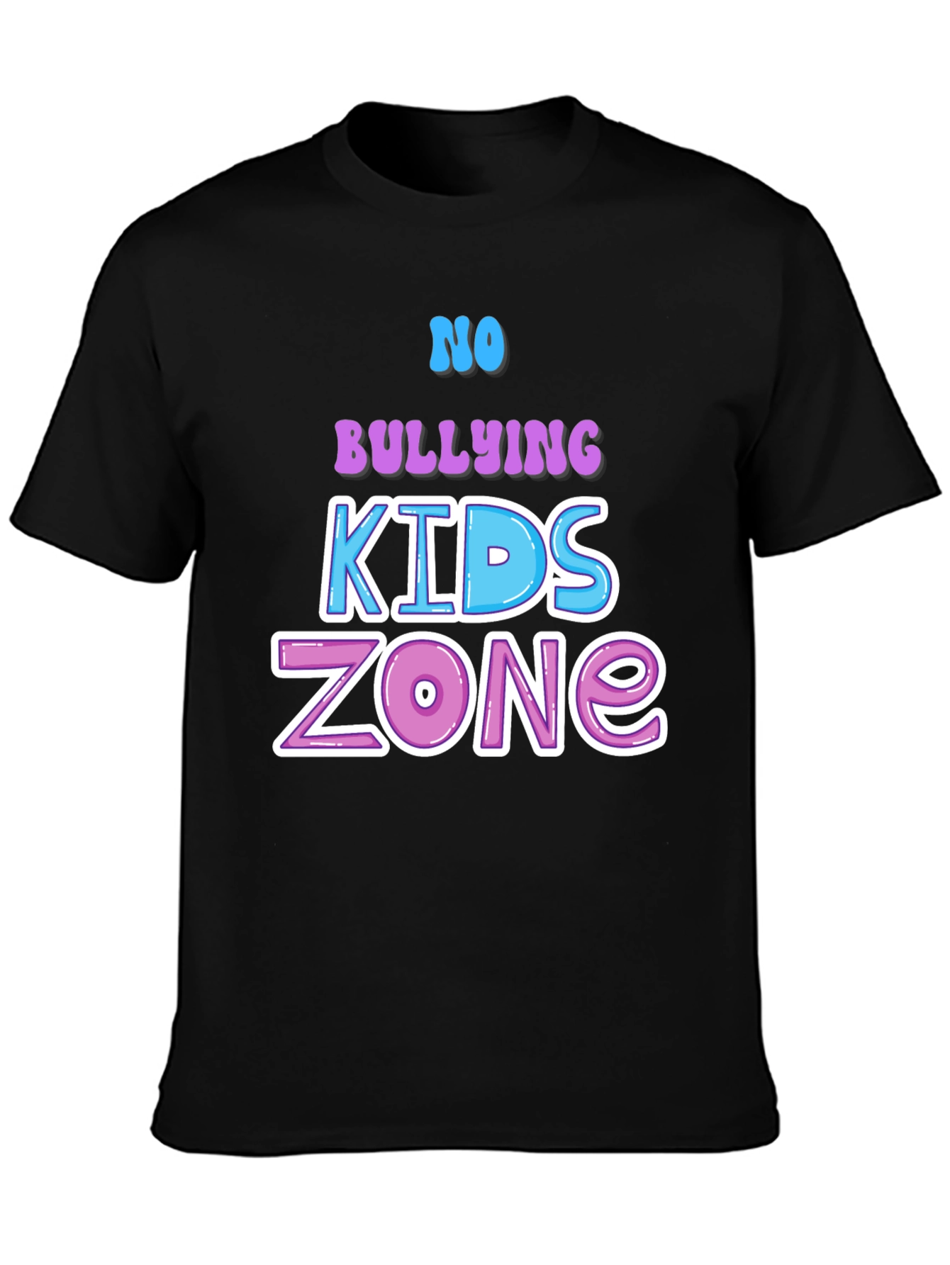 No Bullying Kids Zone Graphic Tee