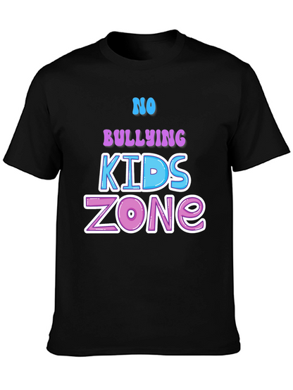 No Bullying Kids Zone Graphic Tee