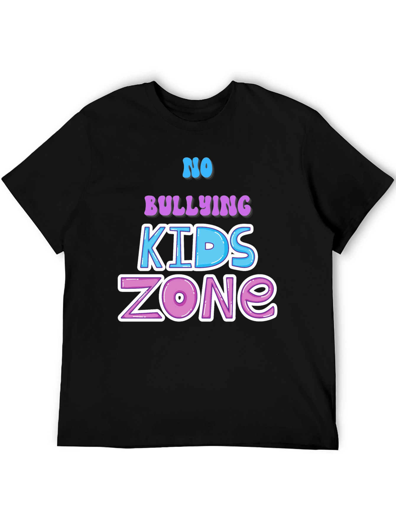 No Bullying Kids Zone Graphic Tee
