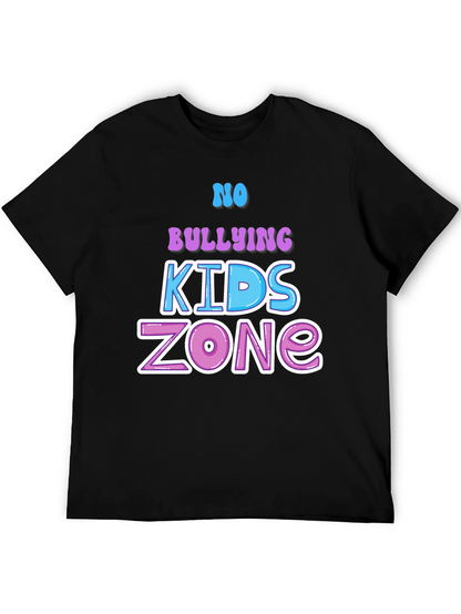 No Bullying Kids Zone Graphic Tee