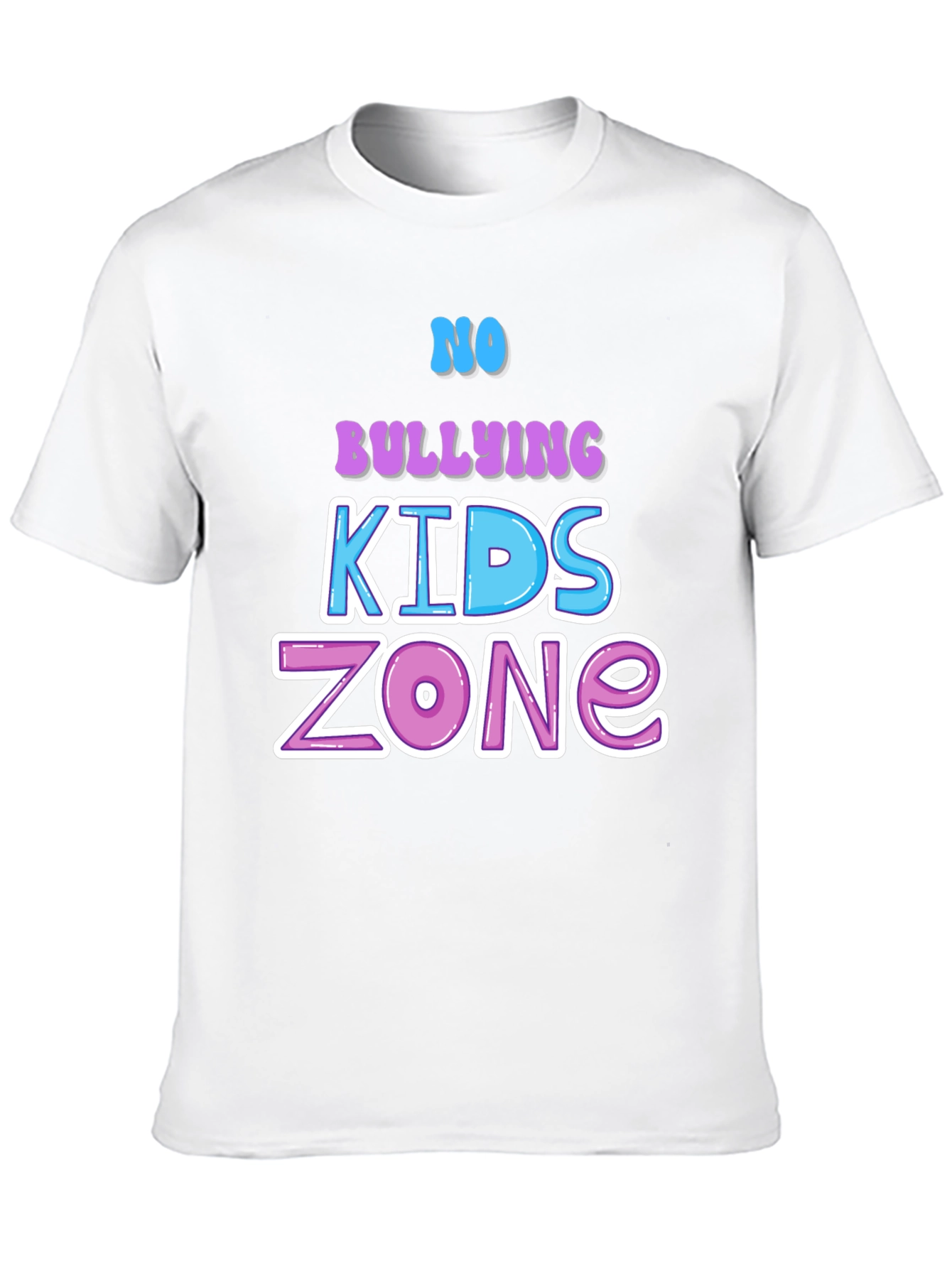 No Bullying Kids Zone Graphic Tee
