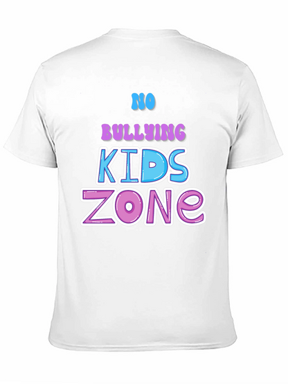 No Bullying Kids Zone Graphic Tee