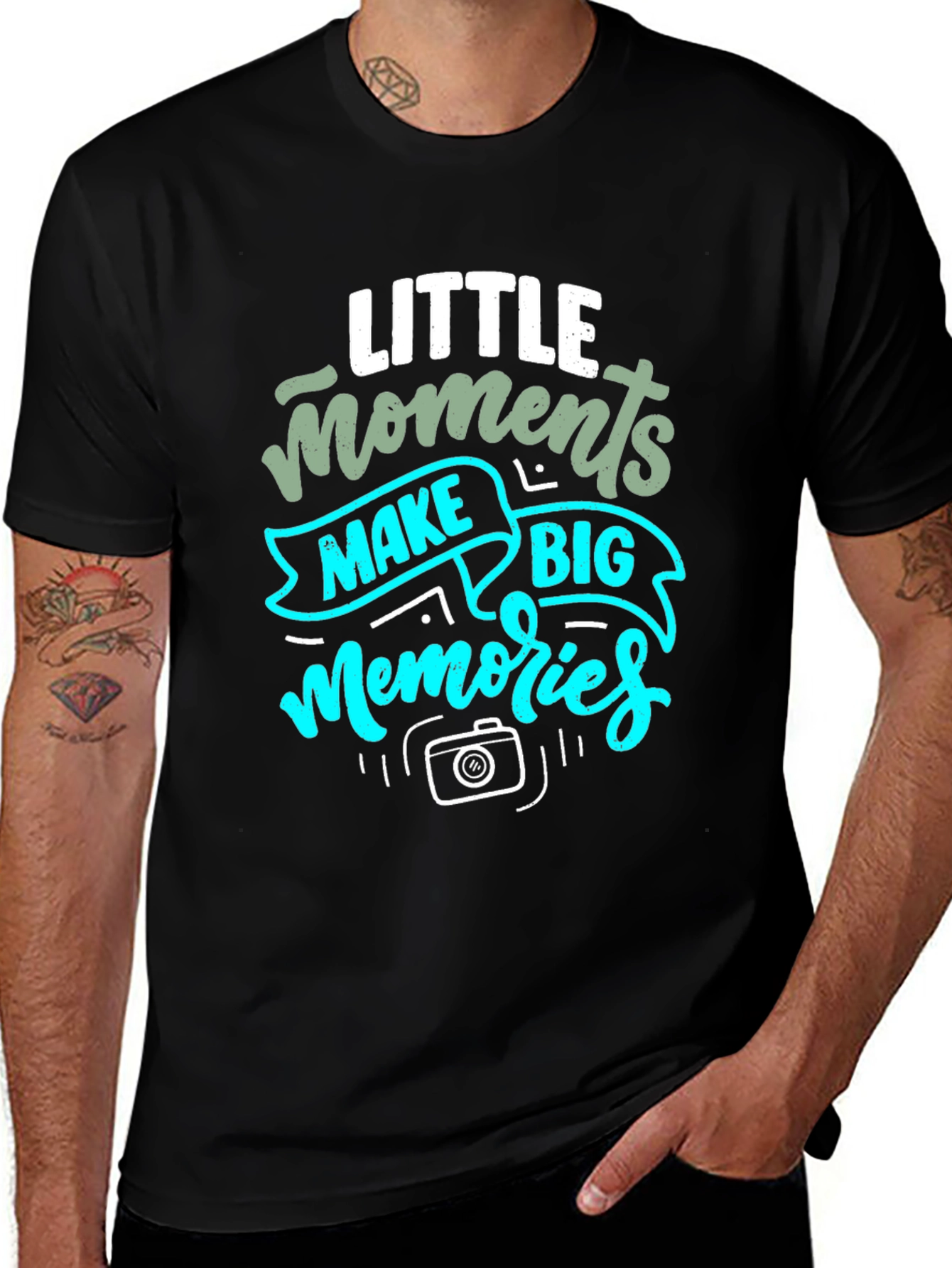 Little Moments Big Memories Graphic Tee