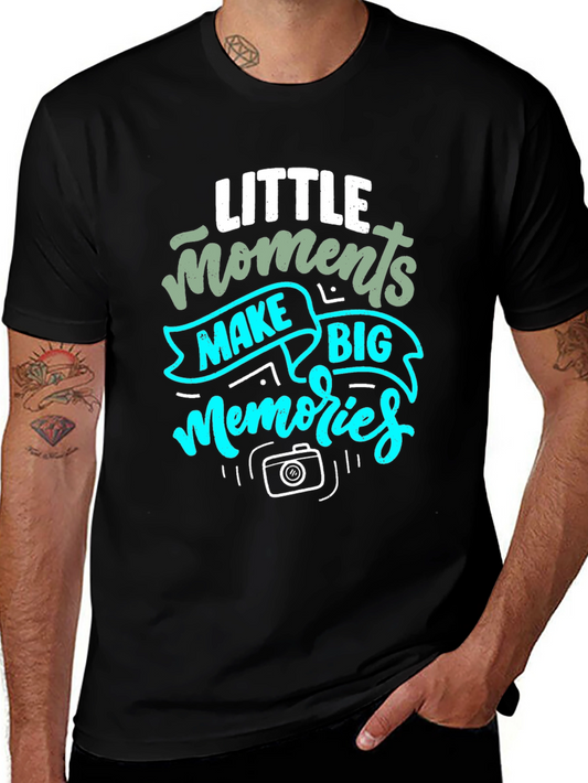Little Moments Big Memories Graphic Tee