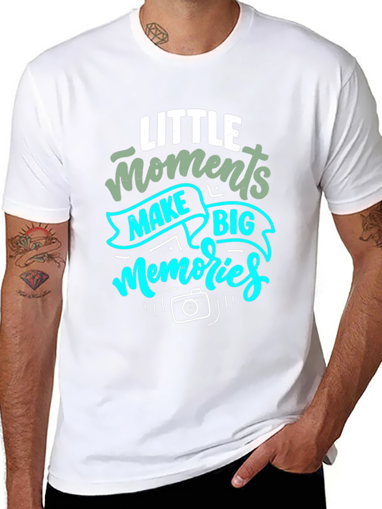 Little Moments Big Memories Graphic Tee