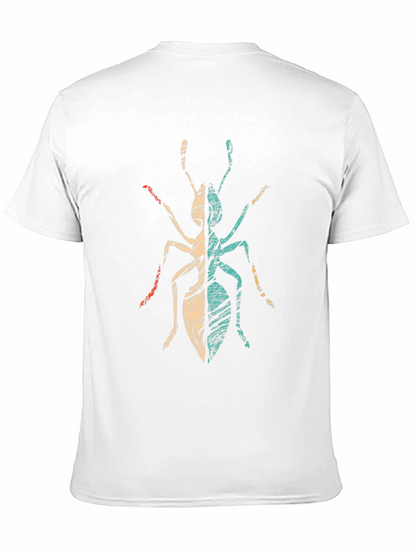 Retro Ant Graphic Tee - Black