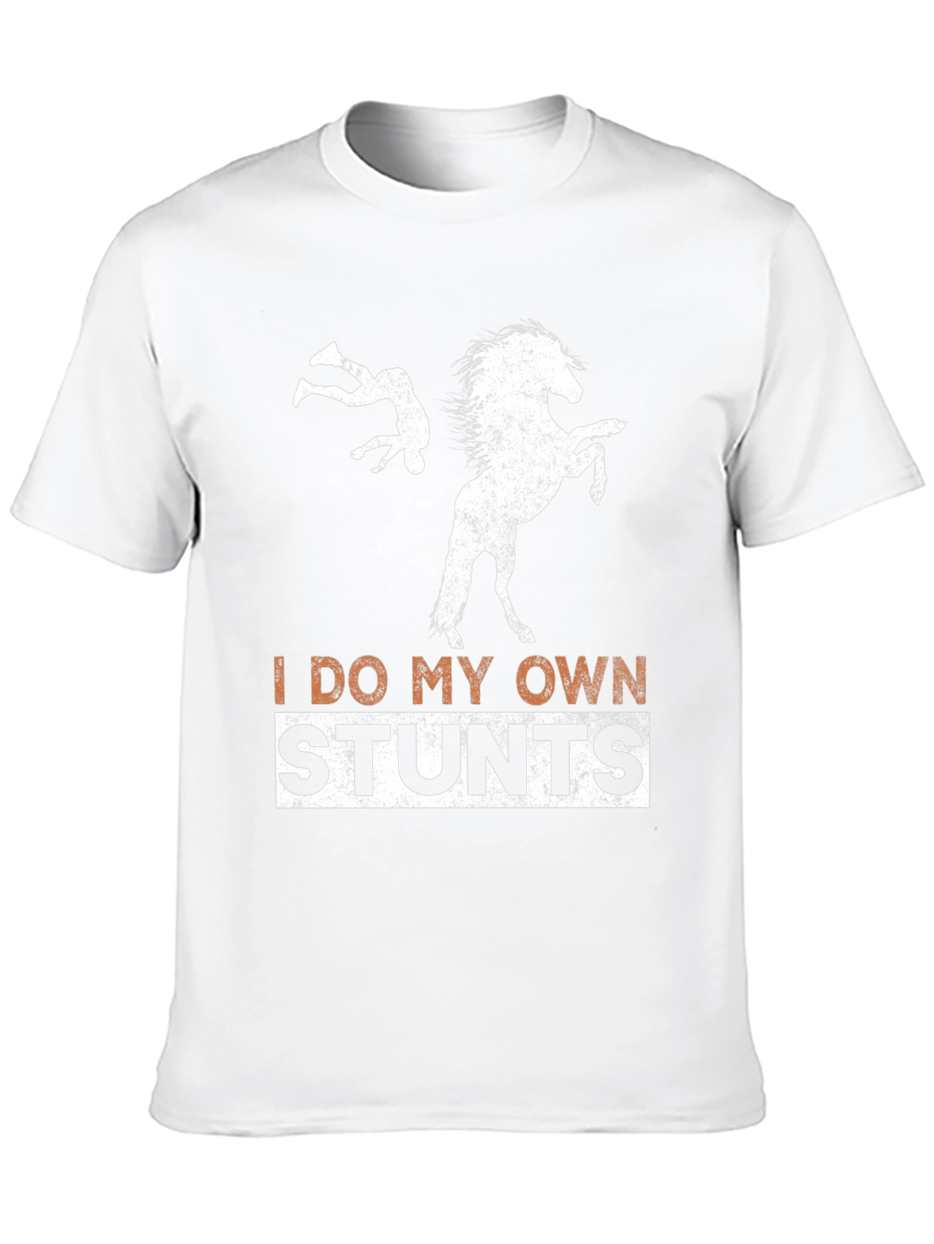 I Do My Own Stunts Horseback Riding T-Shirt