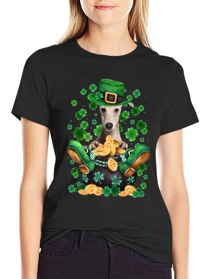 St. Patricks Day Dog T-Shirt