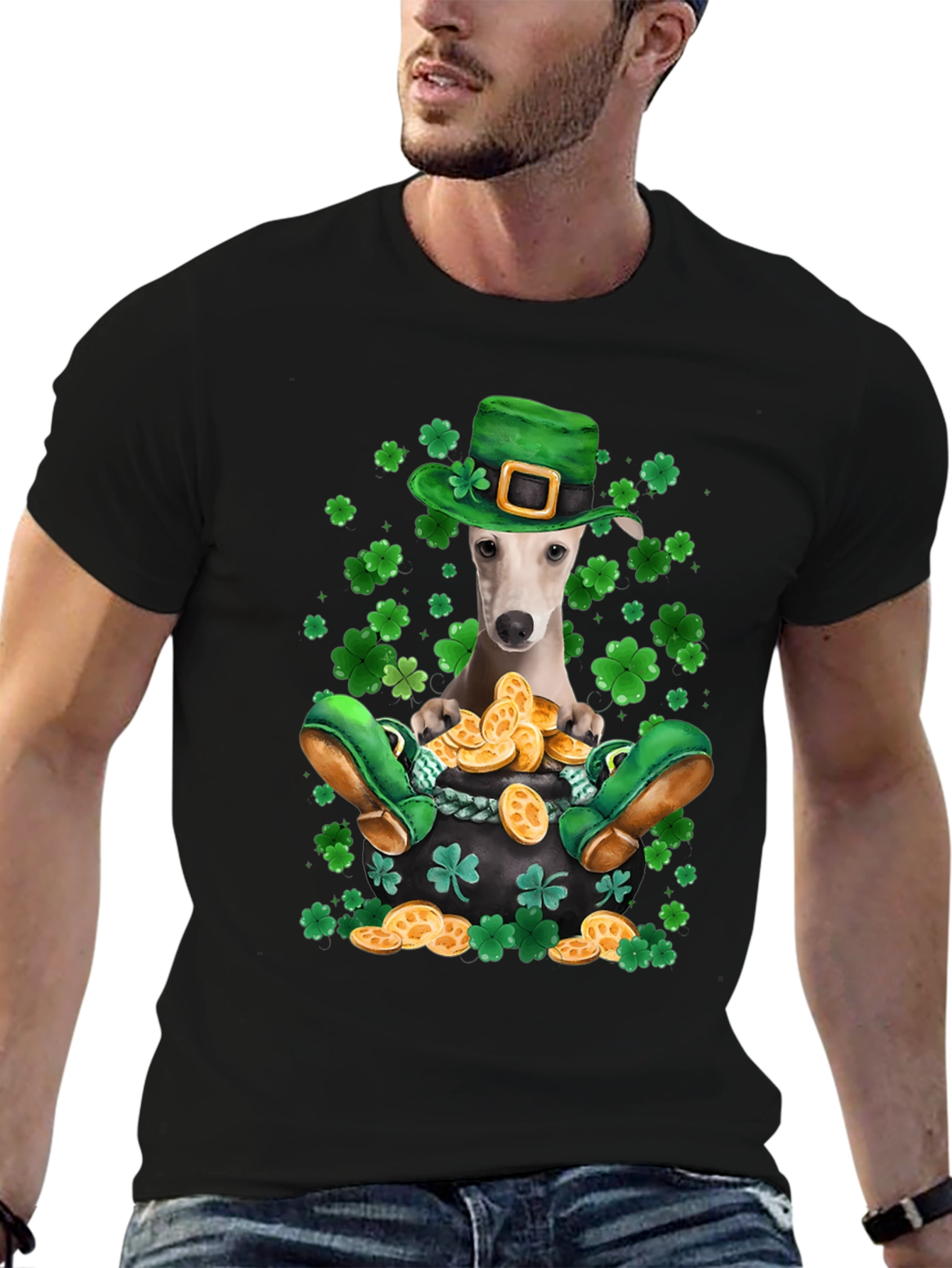 St. Patricks Day Dog T-Shirt