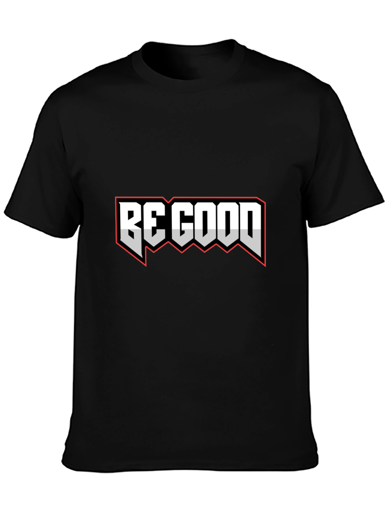 Be Good Graphic Tee - Stylish Black T-Shirt